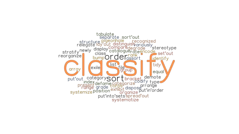 classify-synonyms-and-related-words-what-is-another-word-for-classify