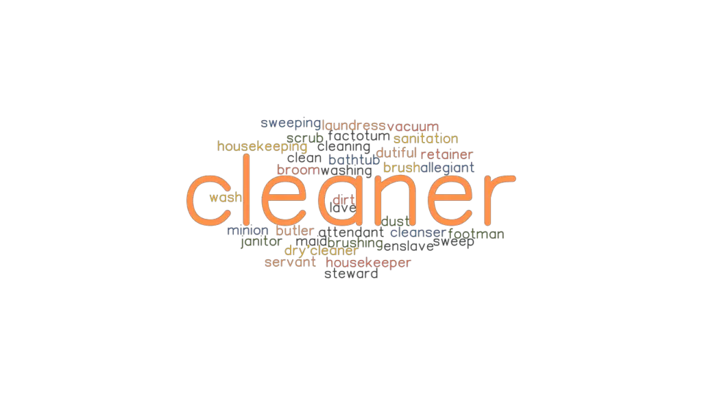 Another Word For Cleaning Man