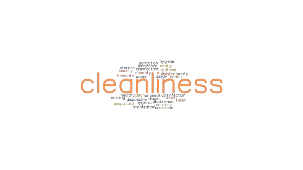 CLEANLINESS Synonyms And Related Words What Is Another Word For 