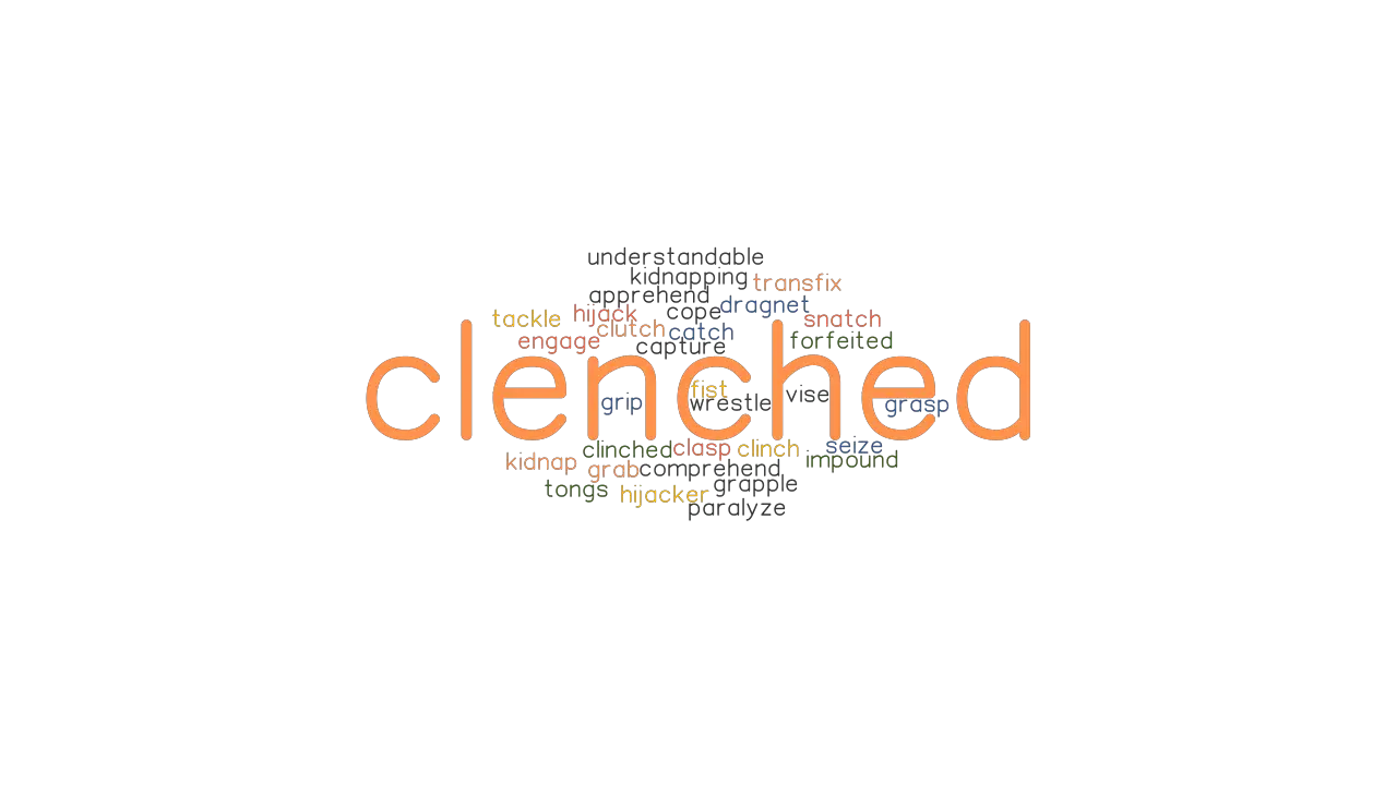 Define Clinch, Clinch Meaning, Clinch Examples, Clinch Synonyms