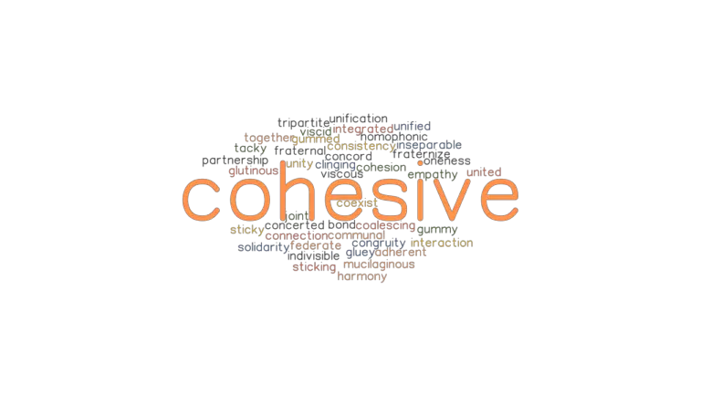 Non Cohesive Synonym