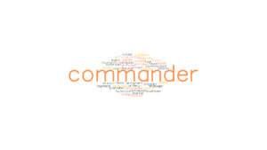 COMMANDER: Synonyms and Related Words. What is Another Word for ...