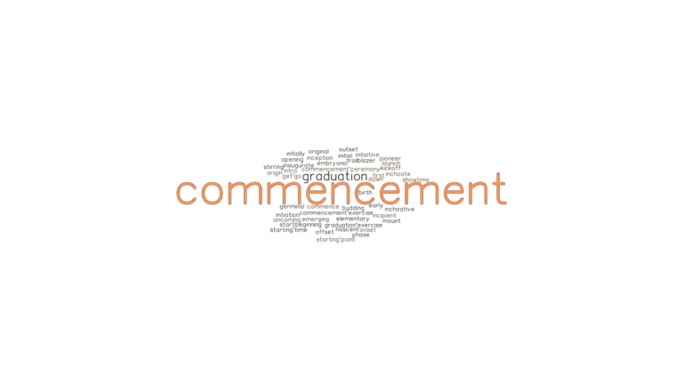 commencement-synonyms-and-related-words-what-is-another-word-for