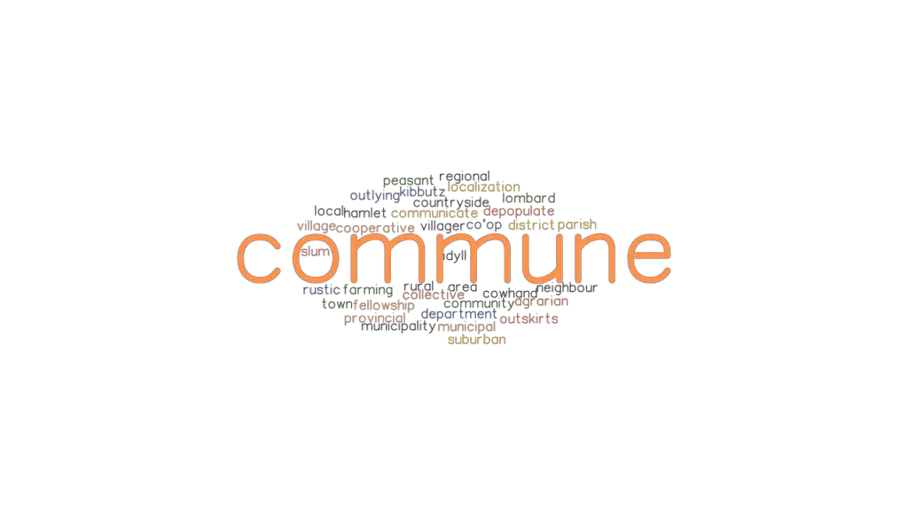 What Does Commune Mean In English