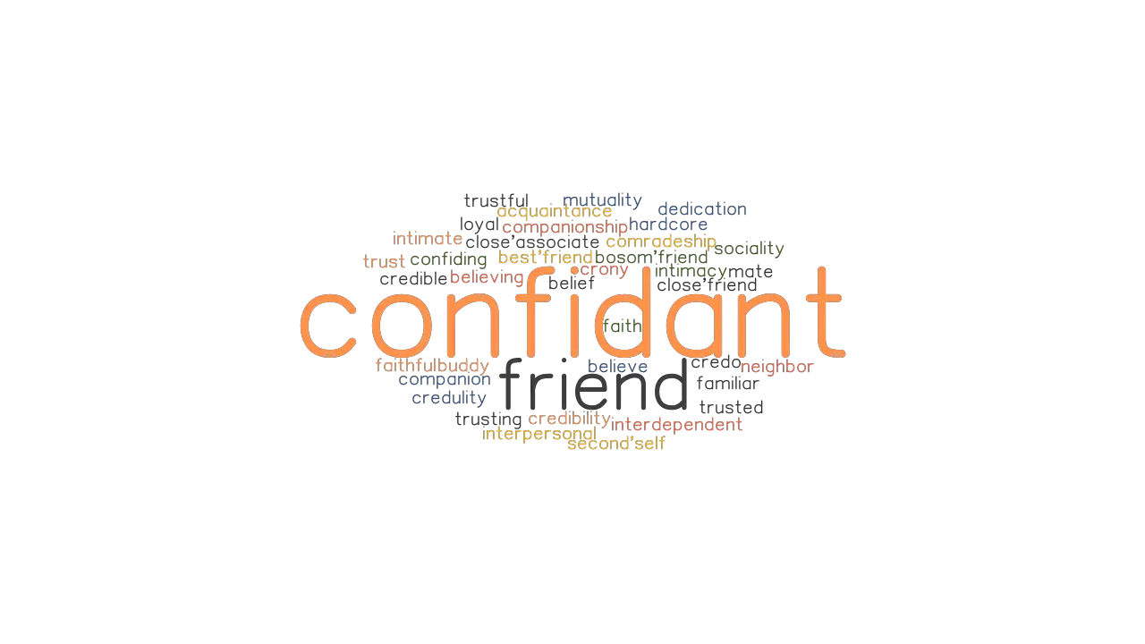 Confidant Synonyms And Related Words What Is Another Word For Confidant Grammartop Com