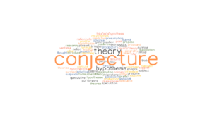 CONJECTURE: Synonyms and Related Words. What is Another Word for ...