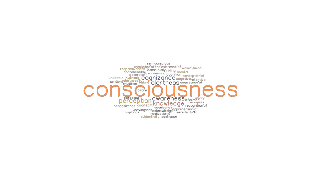 CONSCIOUSNESS Synonyms and Related Words. What is Another Word for