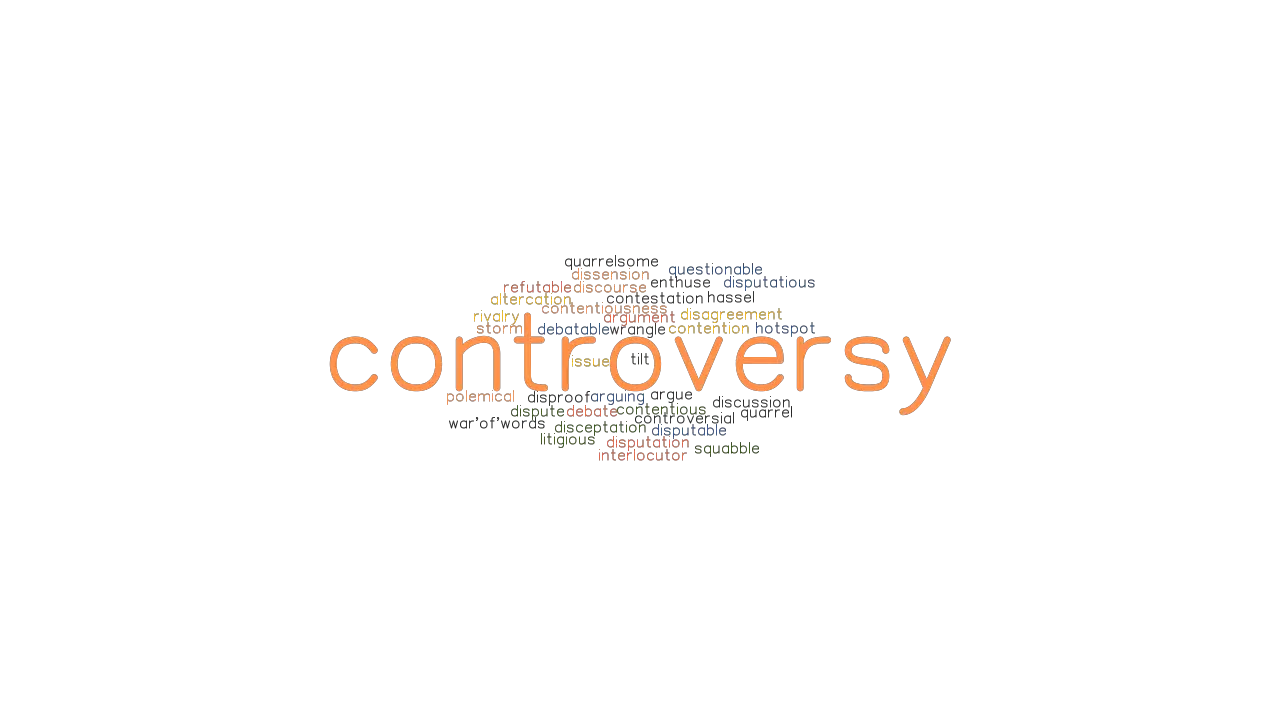 CONTROVERSY Synonyms And Related Words What Is Another Word For CONTROVERSY GrammarTOP