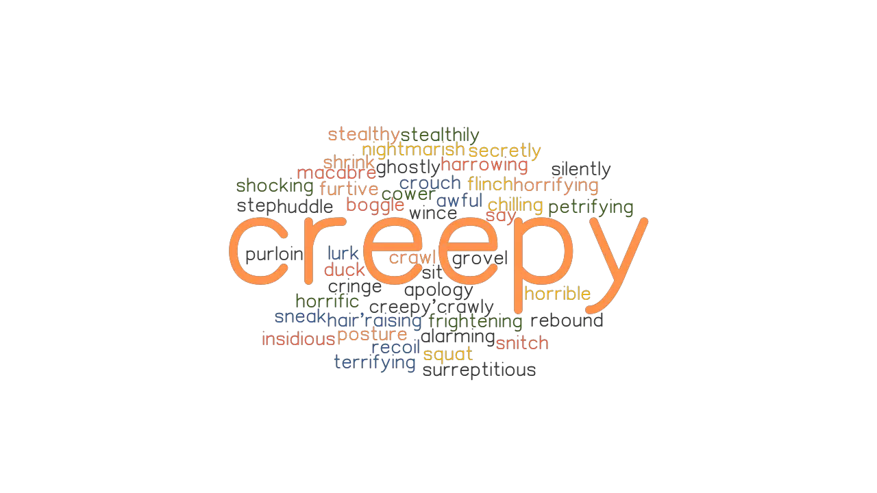 CREEPY Synonyms And Related Words What Is Another Word For CREEPY 