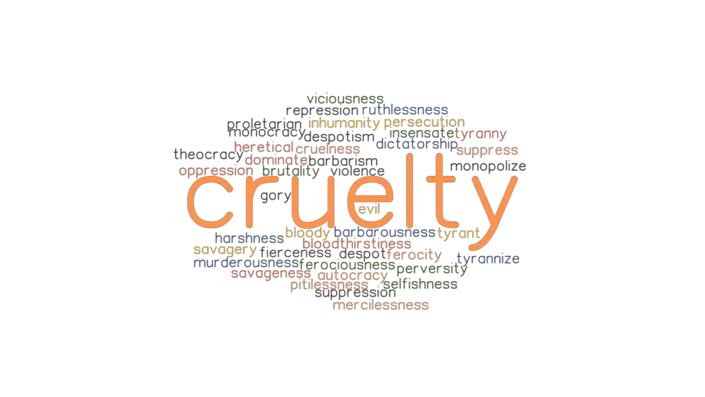 Another Word For Cruelty Crossword