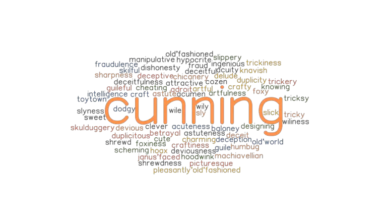 CUNNING Synonyms And Related Words What Is Another Word For CUNNING 