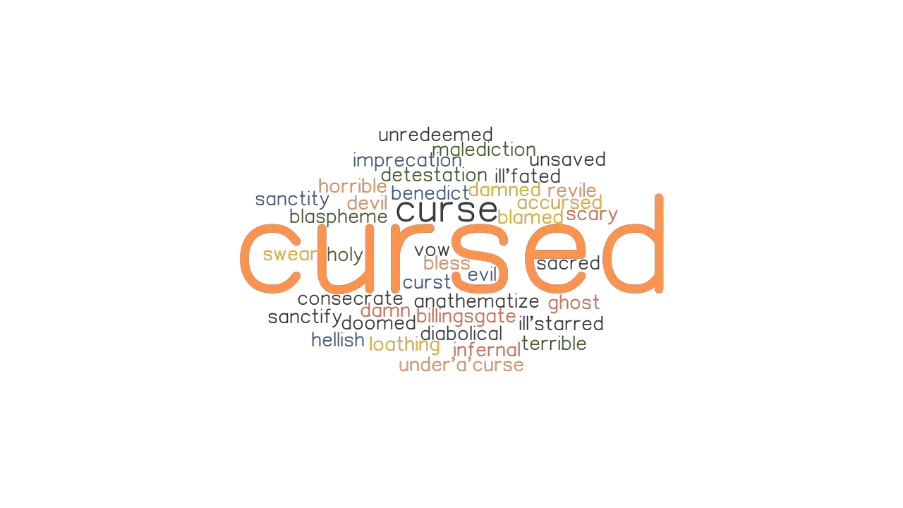 Curse synonyms - 2 617 Words and Phrases for Curse