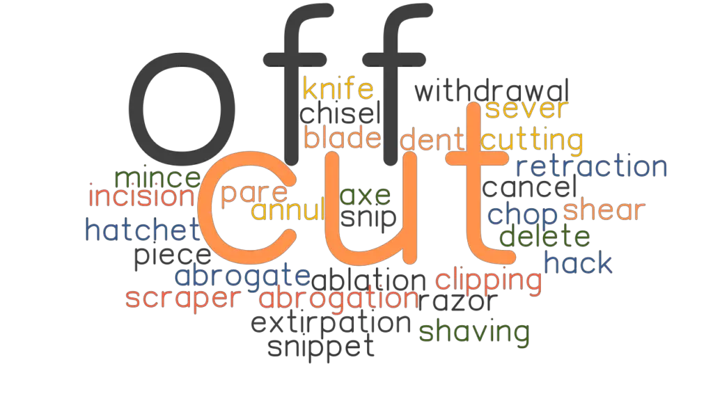 CUT OFF Synonyms And Related Words What Is Another Word For CUT OFF 