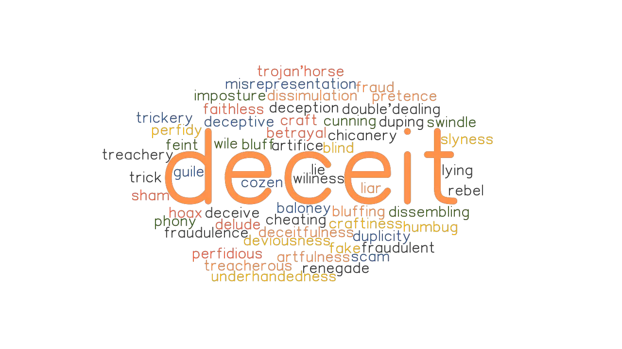 DECEIT: Synonyms and Related Words. What is Another Word for DECEIT