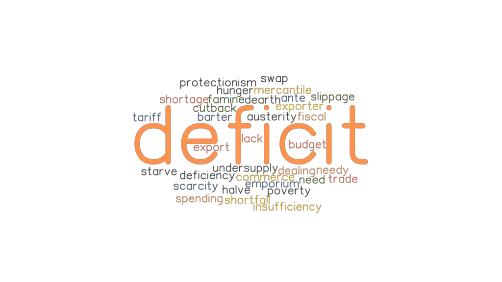 DEFICIT Synonyms And Related Words What Is Another Word For DEFICIT 