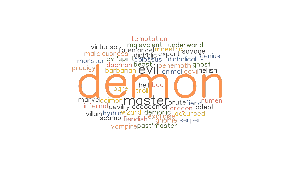 DEMON Synonyms and Related Words. What is Another Word for DEMON ...