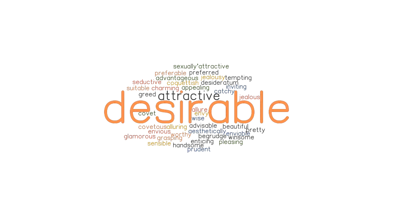 DESIRABLE Synonyms And Related Words What Is Another Word For 