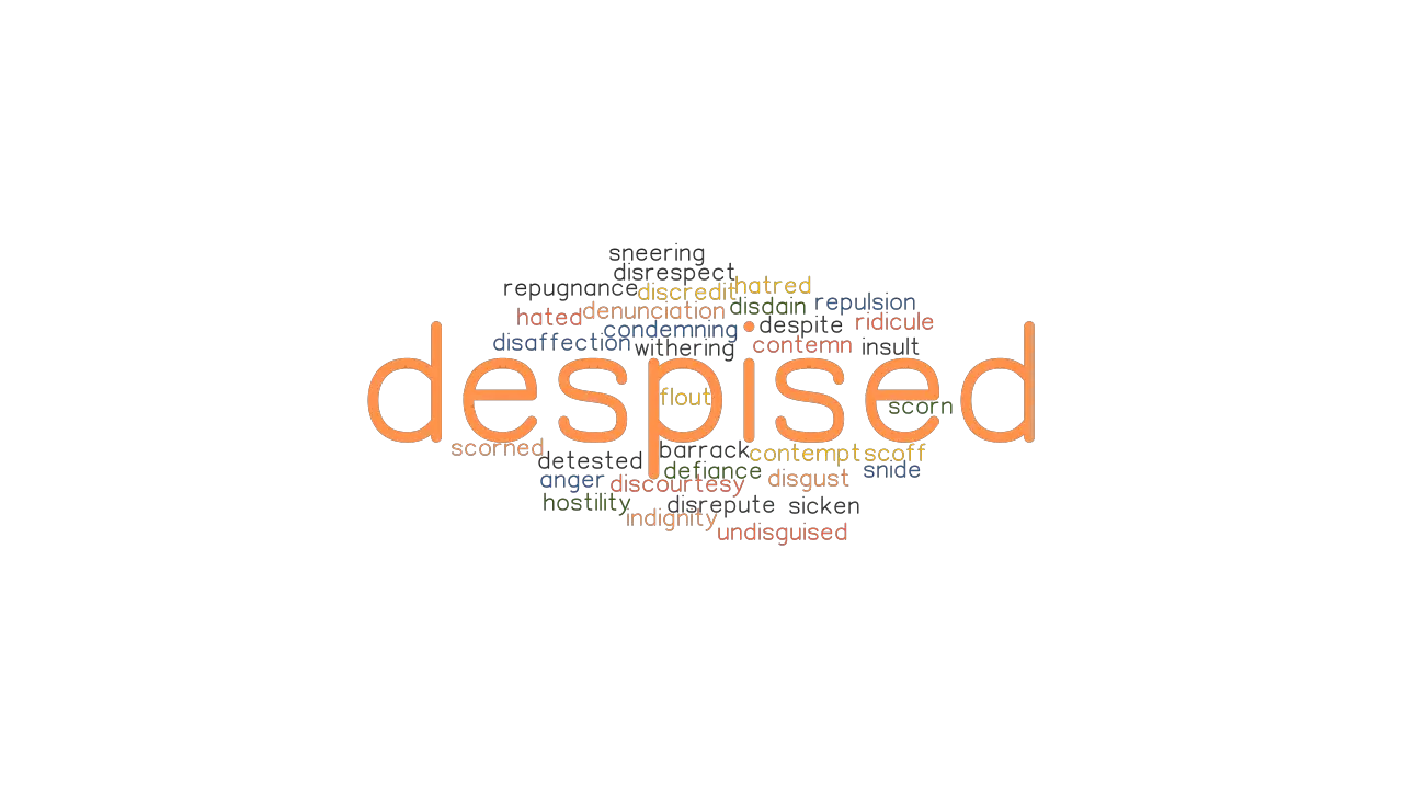 DESPISED Synonyms And Related Words What Is Another Word For DESPISED 