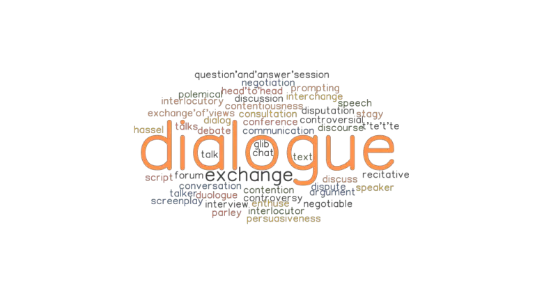 DIALOGUE: Synonyms and Related Words. What is Another Word for DIALOGUE ...