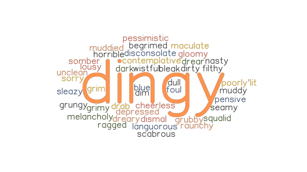DINGY Synonyms and Related Words. What is Another Word for DINGY