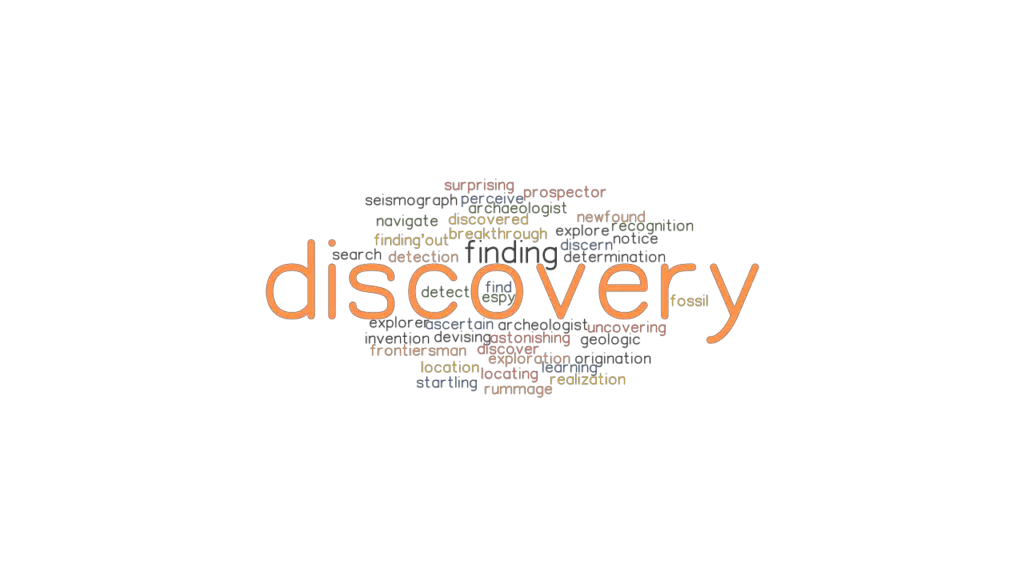 DISCOVERY Synonyms And Related Words What Is Another Word For 