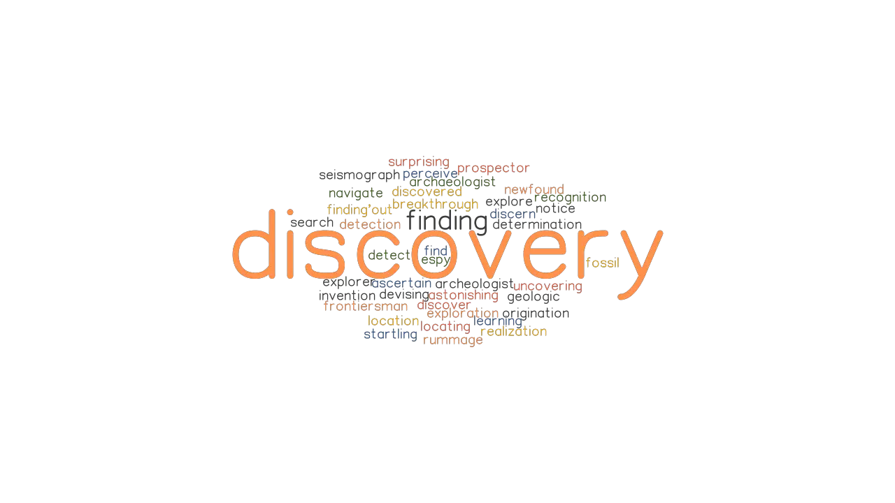 DISCOVERY Synonyms And Related Words What Is Another Word For 