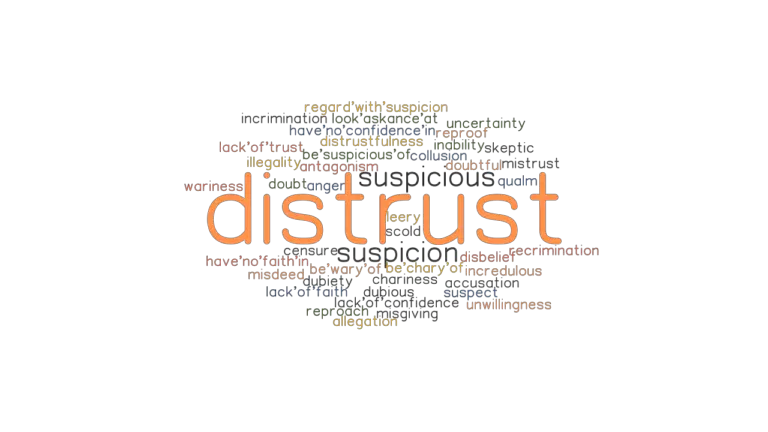 DISTRUST Synonyms And Related Words What Is Another Word For DISTRUST 