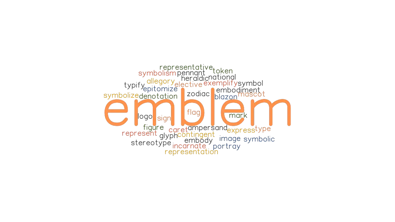 EMBLEM Synonyms And Related Words What Is Another Word For EMBLEM 