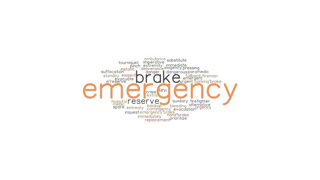 EMERGENCY Synonyms And Related Words What Is Another Word For 