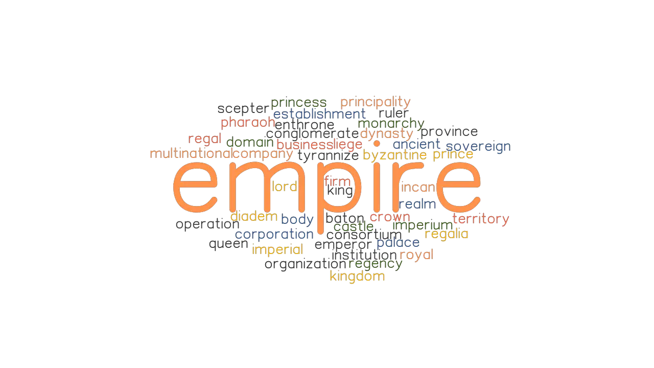 EMPIRE Synonyms And Related Words What Is Another Word For EMPIRE GrammarTOP