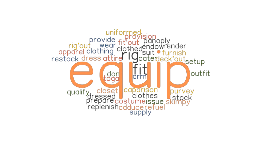 equip-synonyms-and-related-words-what-is-another-word-for-equip