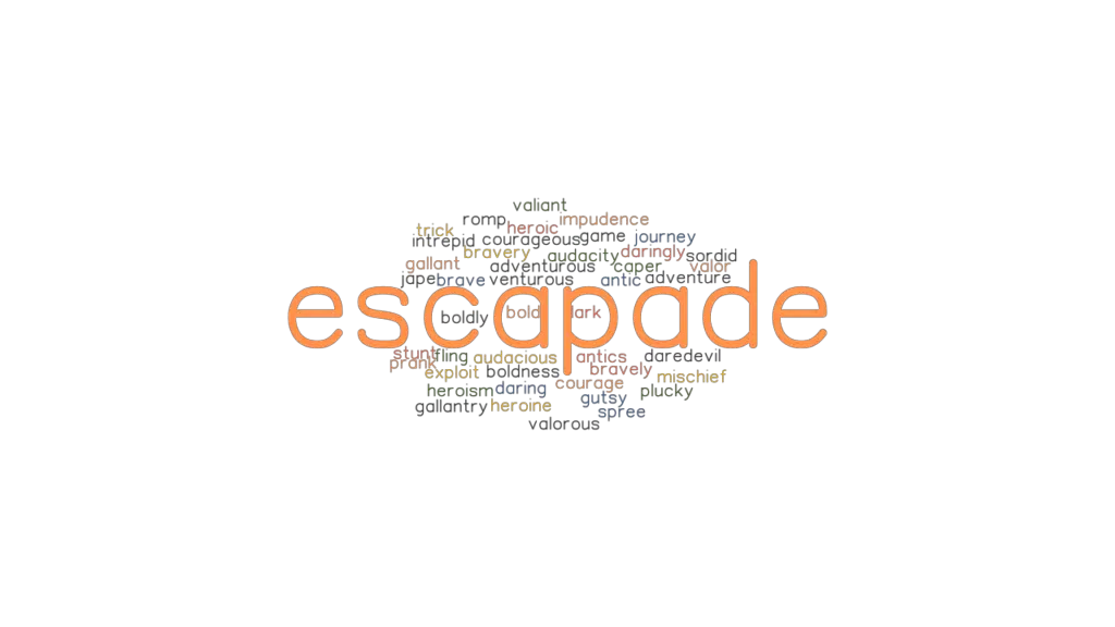 ESCAPADE Synonyms and Related Words. What is Another Word for ESCAPADE