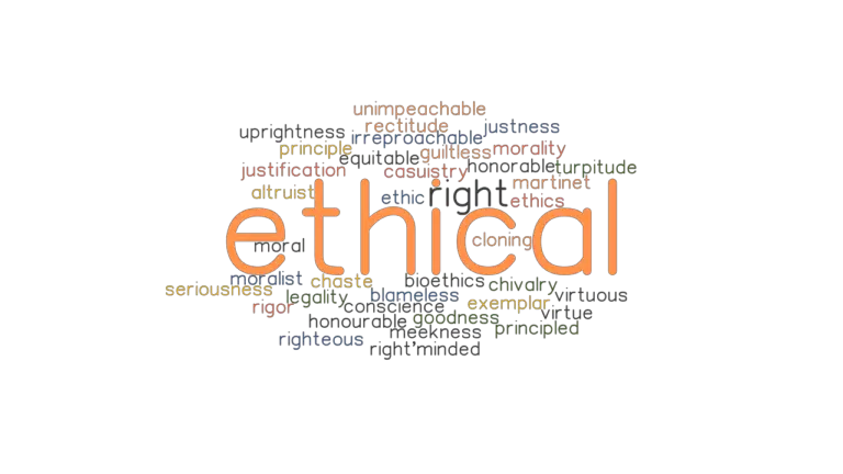 Another Word For Ethical Principles