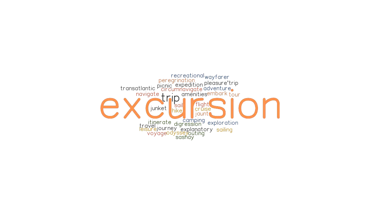 what is excursion synonym