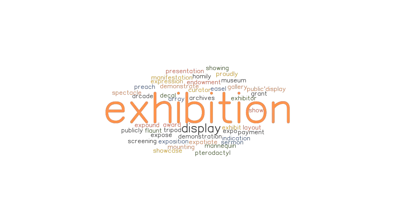 EXHIBITION Synonyms And Related Words What Is Another Word For 