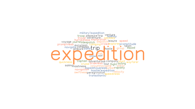 expedition synonym excursion