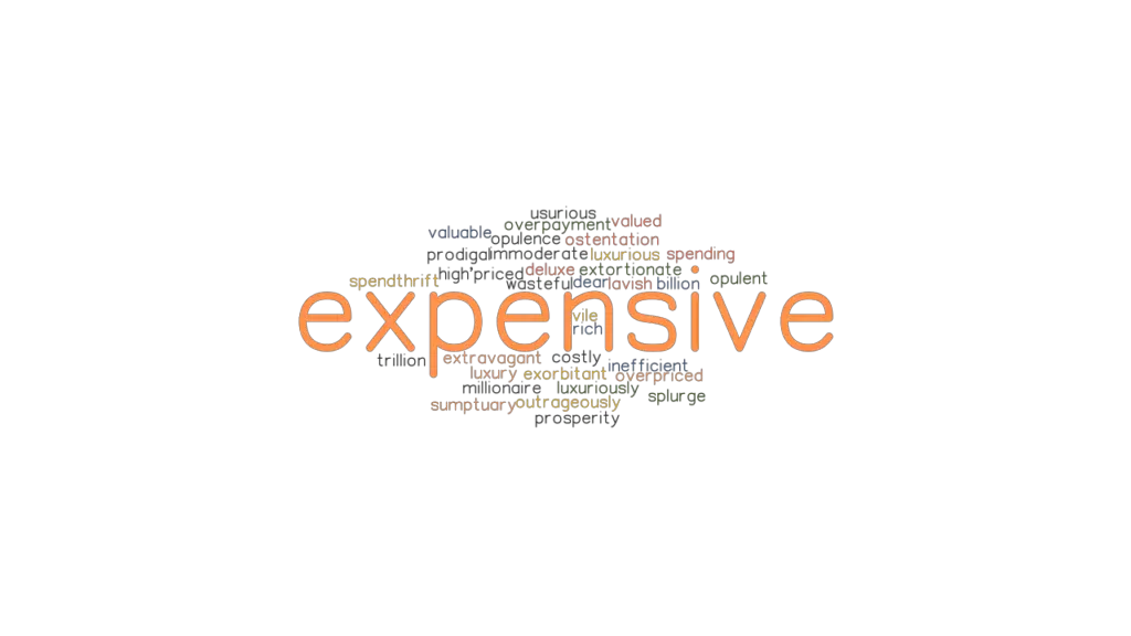 EXPENSIVE Synonyms And Related Words What Is Another Word For 