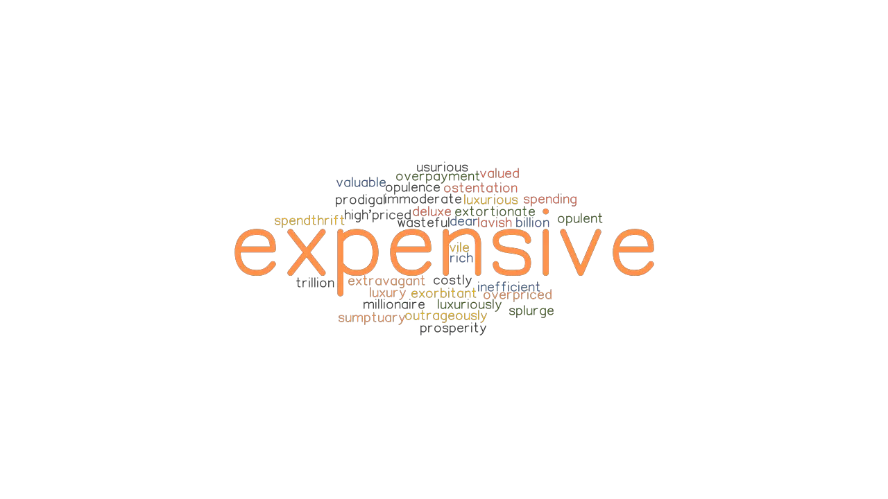 EXPENSIVE Synonyms And Related Words What Is Another Word For 