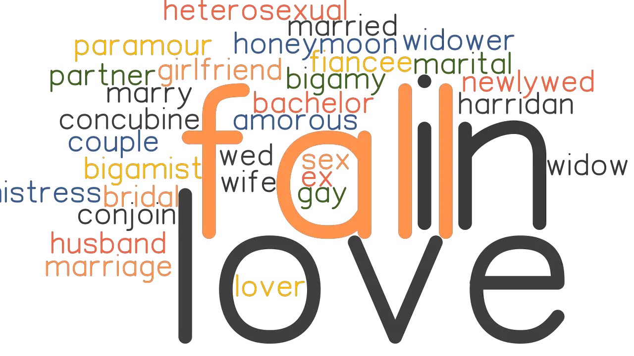 FALL IN LOVE Synonyms And Related Words What Is Another Word For FALL 