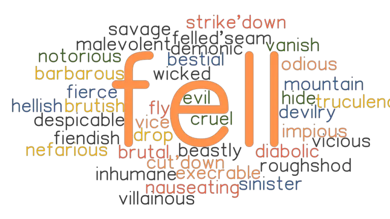 another-word-for-fell-synonyms-antonyms