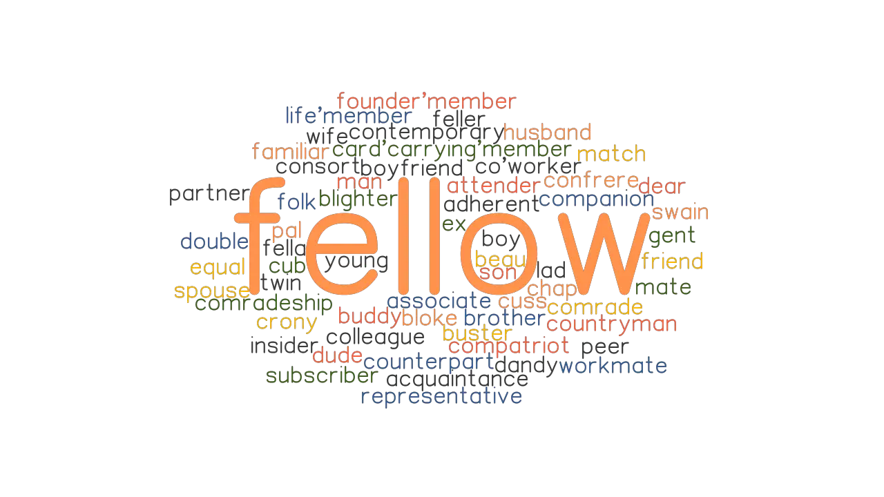 FELLOW Synonyms And Related Words What Is Another Word For FELLOW 