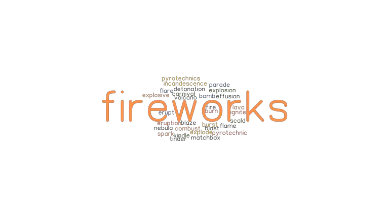 Another Word For Fireworks Beginning With C