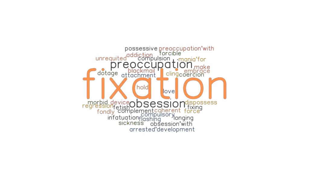 FIXATION Synonyms and Related Words. What is Another Word for FIXATION