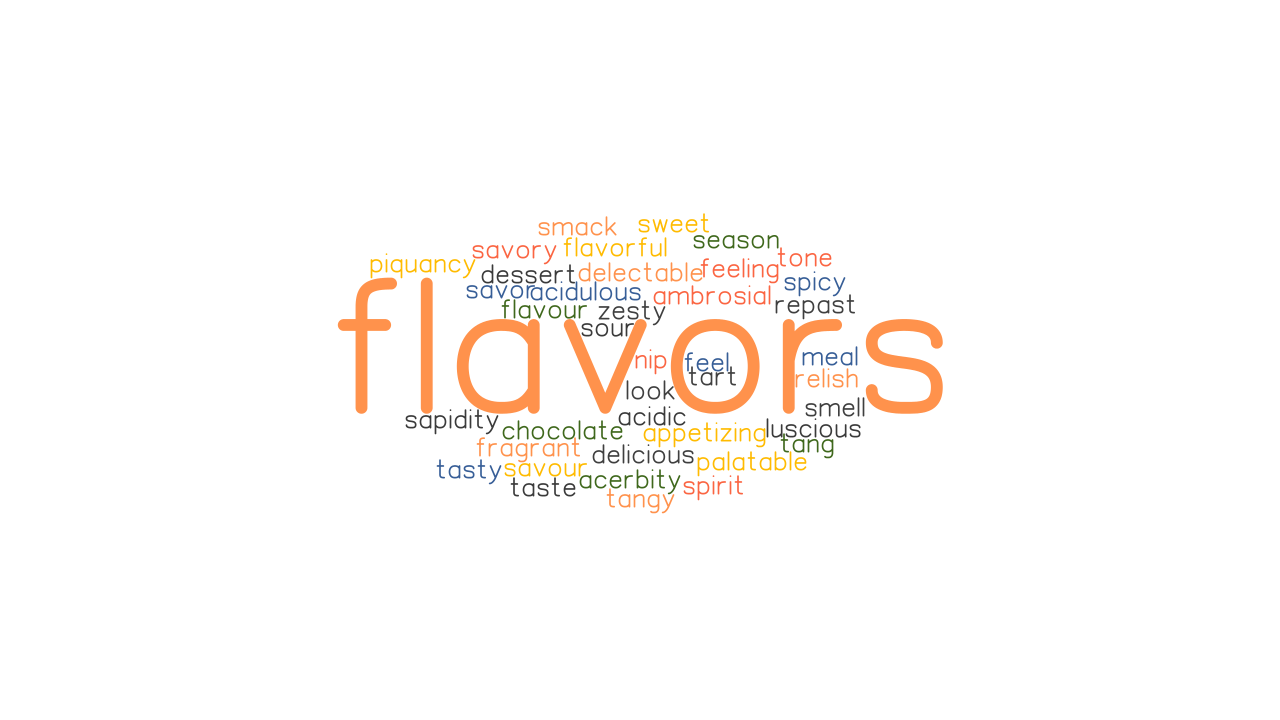 FLAVORS Synonyms And Related Words What Is Another Word For FLAVORS 