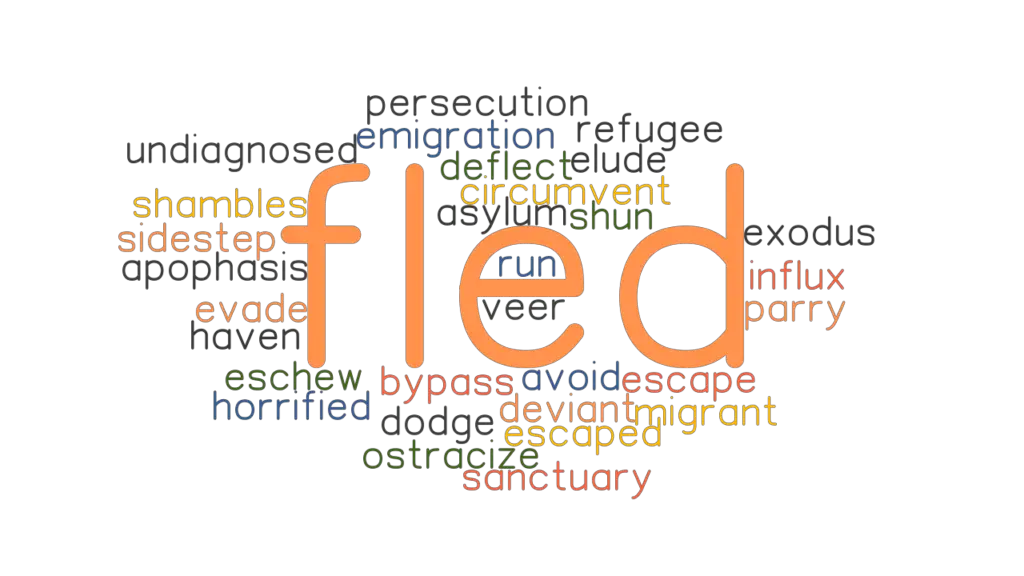 fled-synonyms-and-related-words-what-is-another-word-for-fled-grammartop