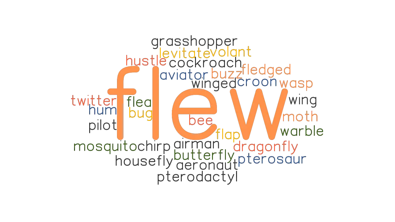 FLEW Synonyms And Related Words What Is Another Word For FLEW GrammarTOP