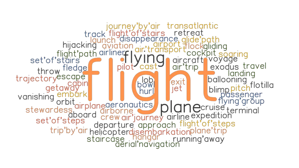 flight travel synonyms