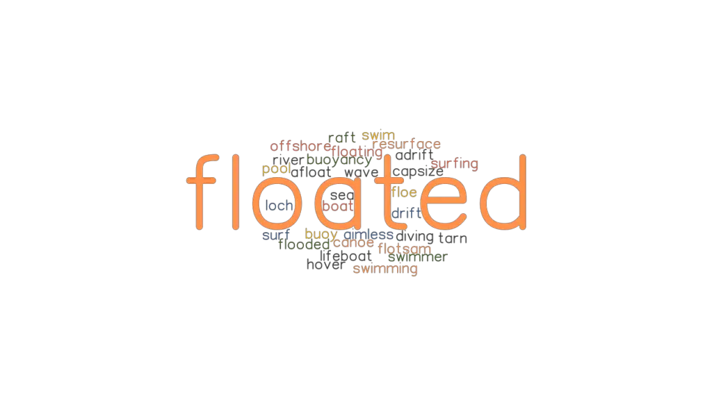 FLOATED Synonyms and Related Words. What is Another Word for FLOATED