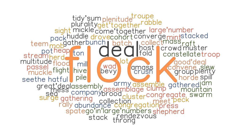 Words That Rhyme With Flock