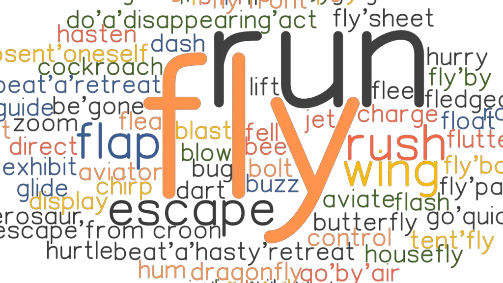 FLY Synonyms and Related Words. What is Another Word for